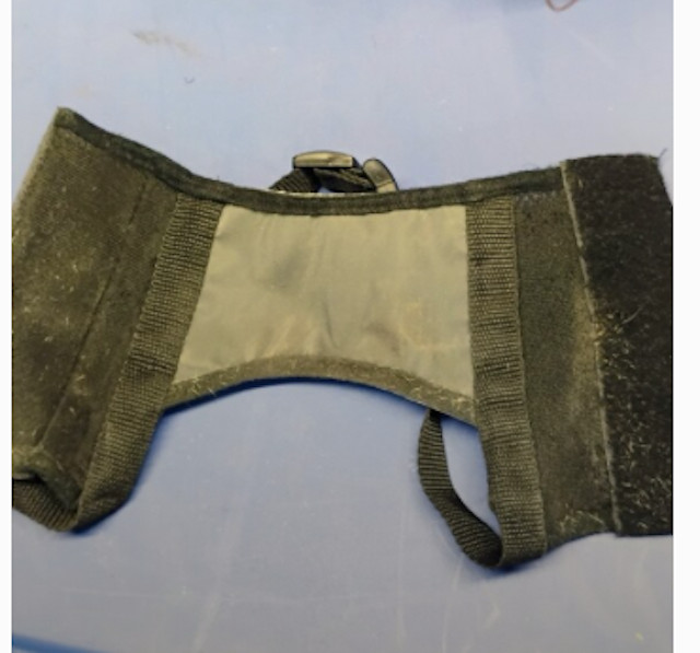 Everyay Nylon XL Dog Muzzle Adjustable Size Hook n Loop Help Training Aid