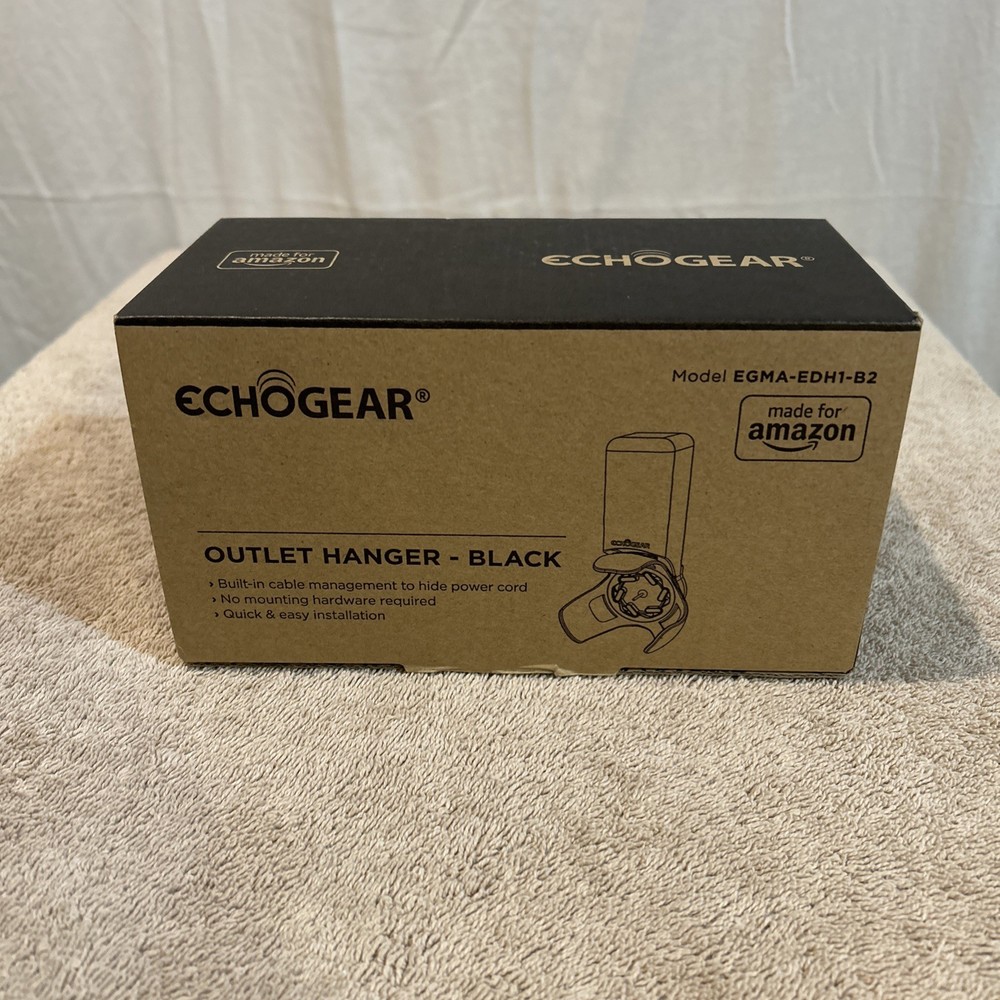 Outlet Hanger For Echo Dot (4th Gen) Black
