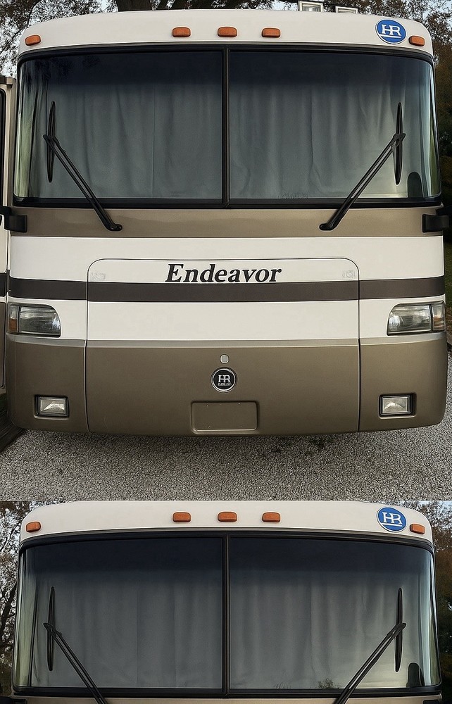 RV Motorhome Windshield Curtains. New.