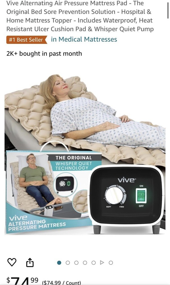 VIVE Alternating Pressure Pad -