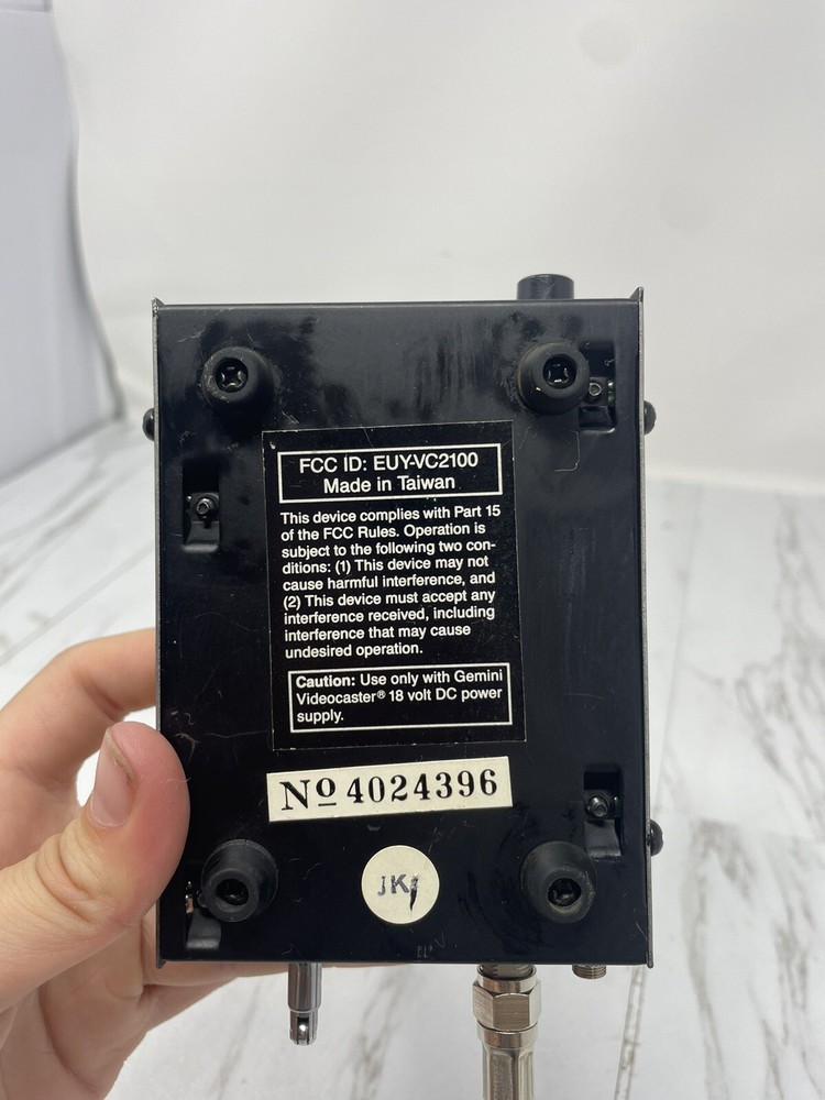 Gemini Receiver Transmitter VC2100 No Power Supply Tested