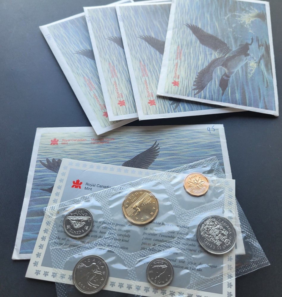 *** 1995  CANADA  PROOF  LIKE  ROYAL  MINT  SET ***