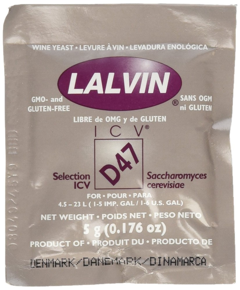 Lalvin ICV D-47 Wine Yeast