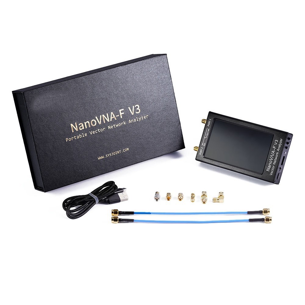 Efficient NanoVNAF V3 4 3 Vector Network Analyzer 0dBm Maximum RF Interface DC