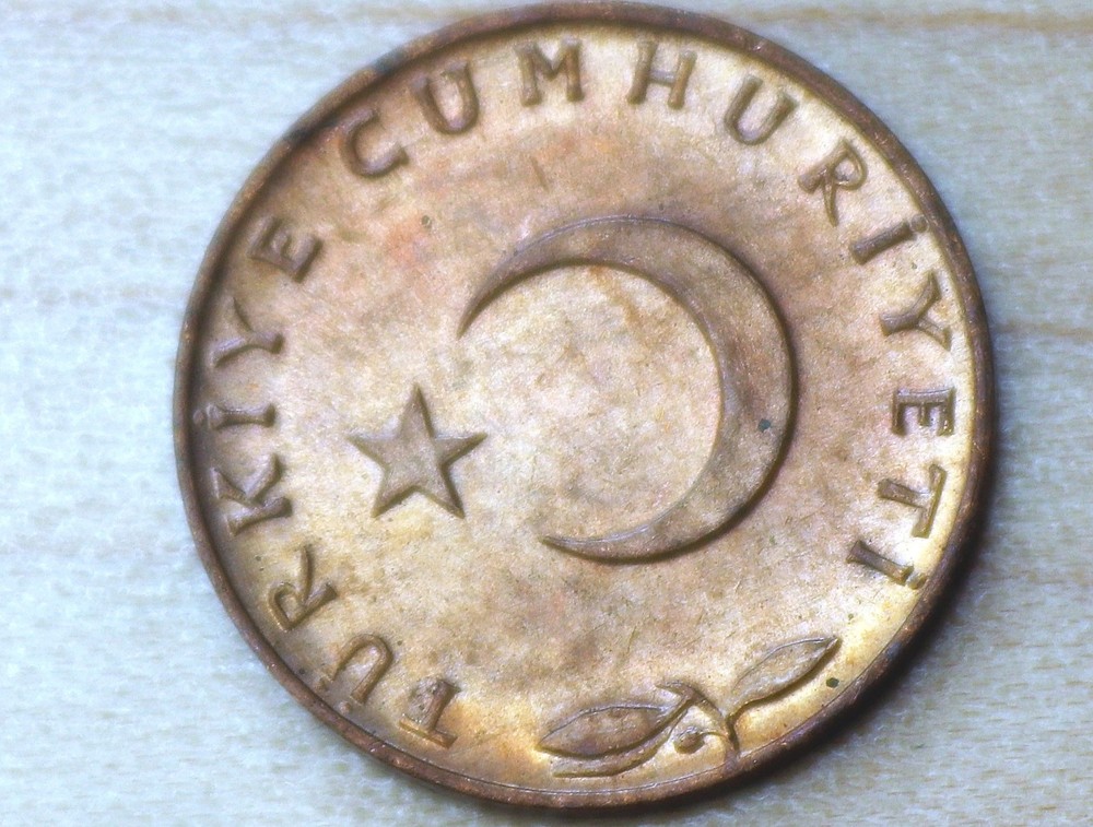 1965 Turkey 5 Kurus Unc.