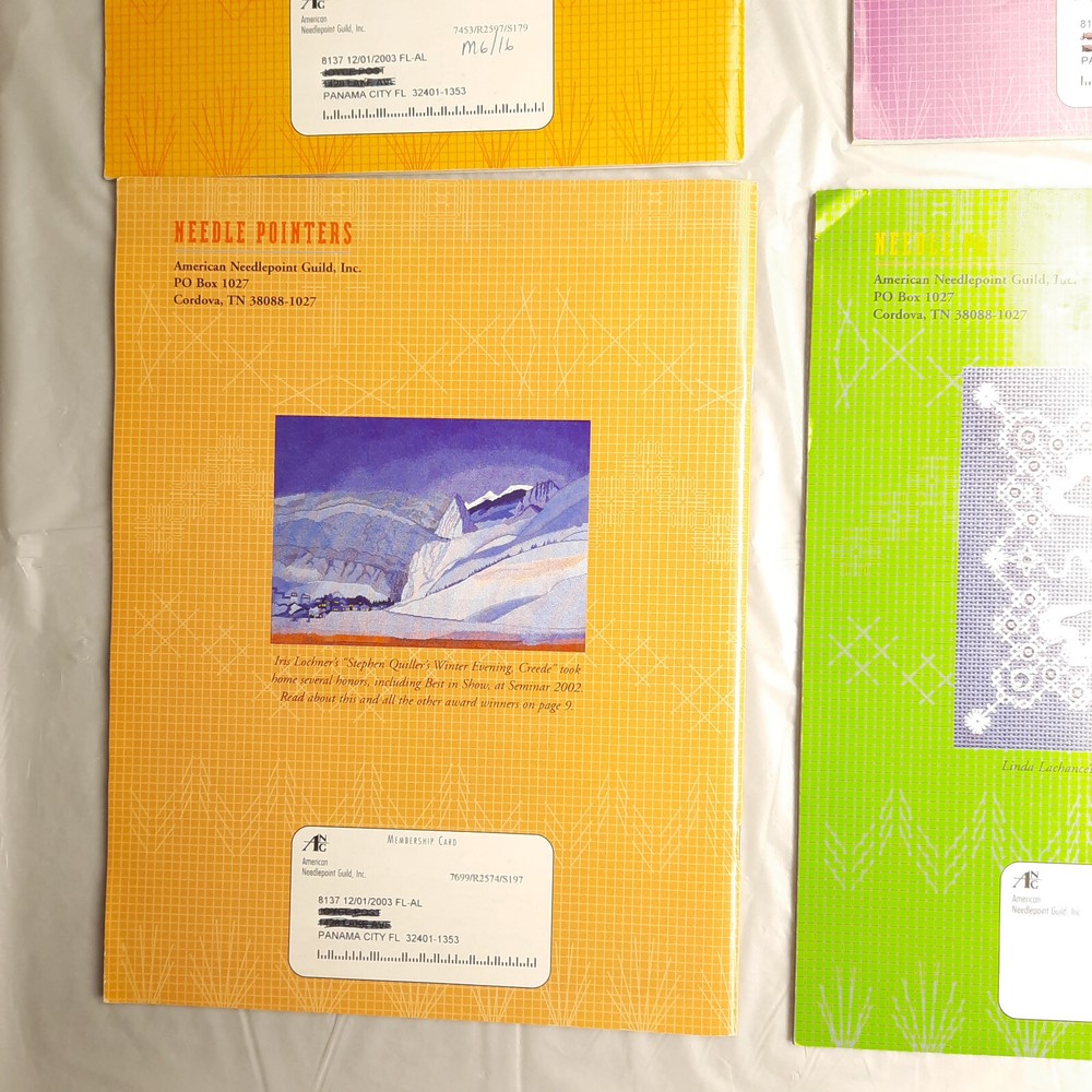 Needle Pointers Magazine Lot 2003 Partial Year 5 Issues