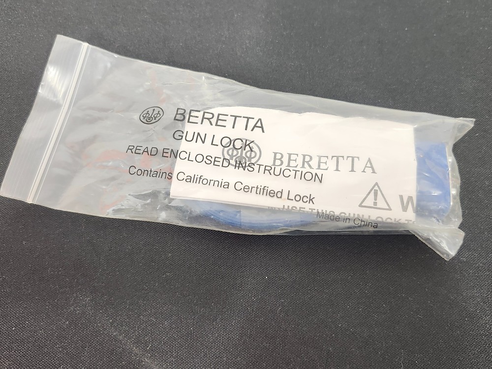 New In Package Beretta Gun Lock
