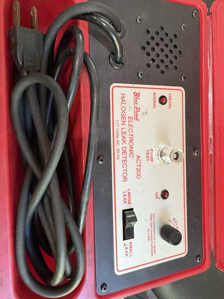 Blue Point ACT200 electronic halogen leak detector
