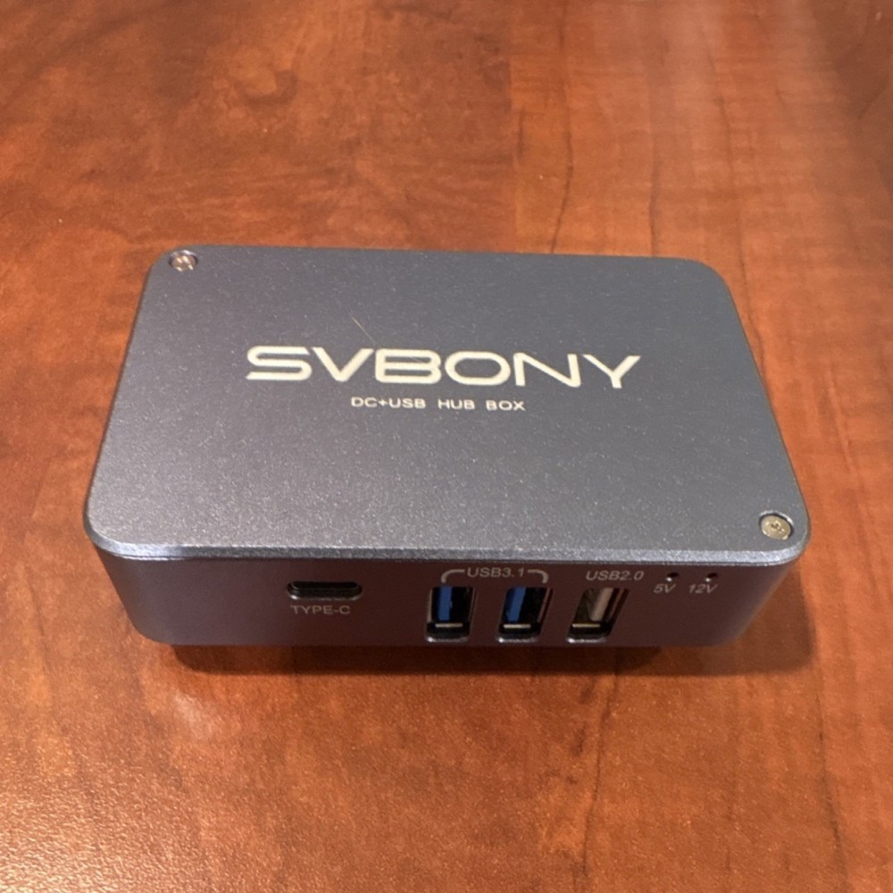 SVBONY DC+USB Hub Box USB3.1 USB2.0 Type-C Telescope Accessory