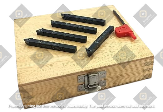 Lathe Epoxy Finish Indexable Turning Tool Holder with Carbide Inserts