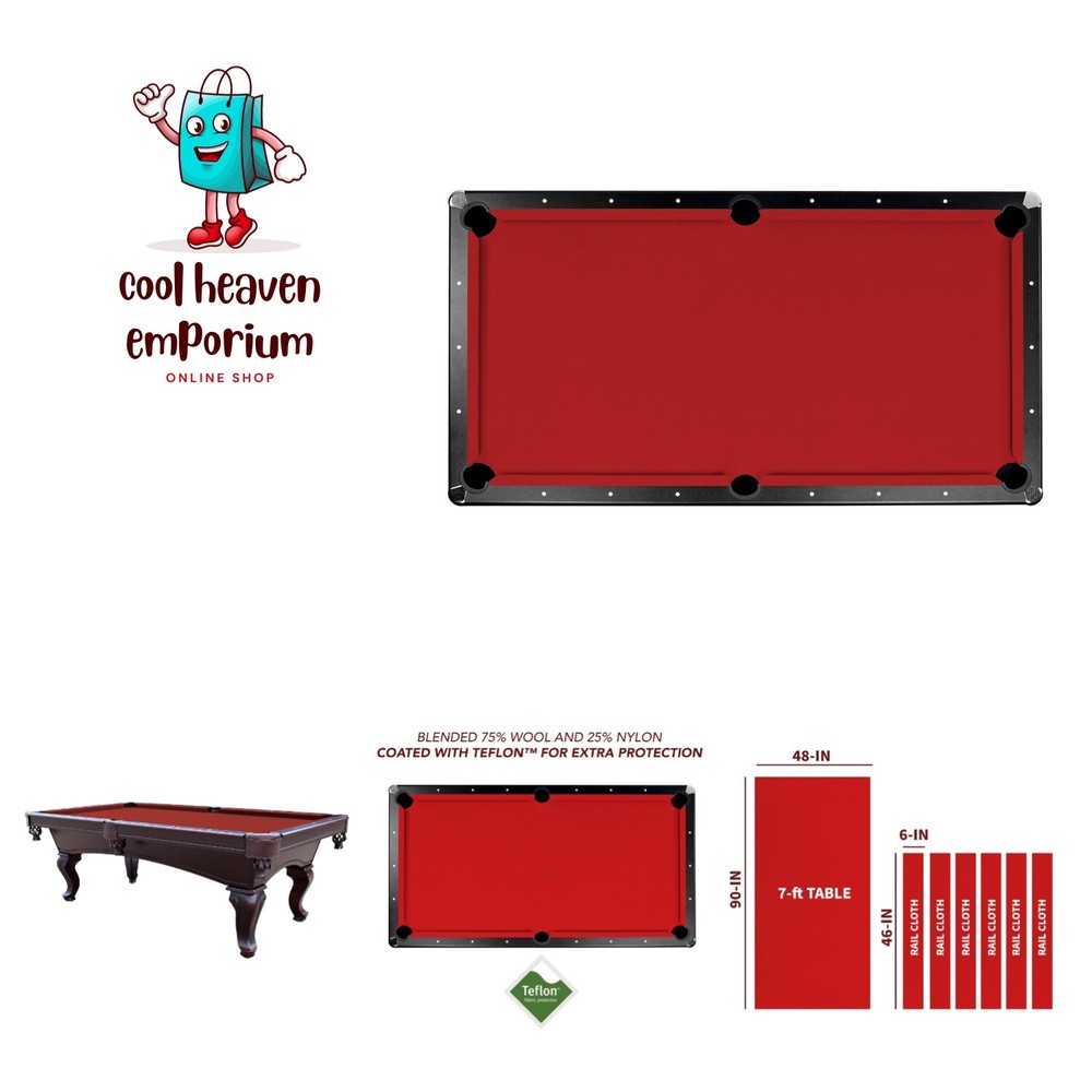 Saturn II Billiards Cloth Pool Table Felt