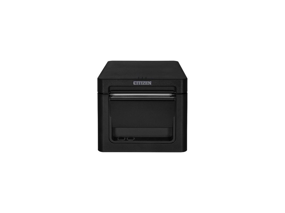 Citizen CT-E351 Compact Thermal POS Printer, Front Exit, Serial, USB, Black - CT