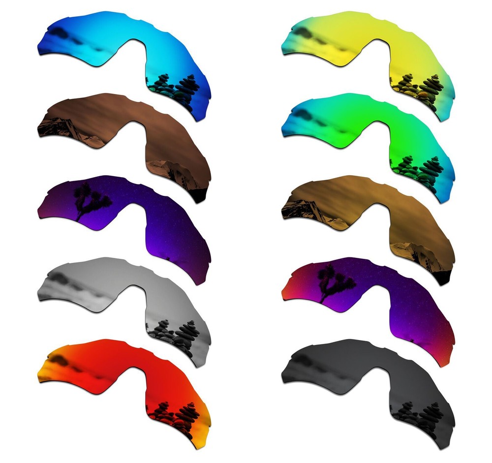 SmartVLT Polarized Replacement Lenses for-Oakley Radar Pitch - Multiple