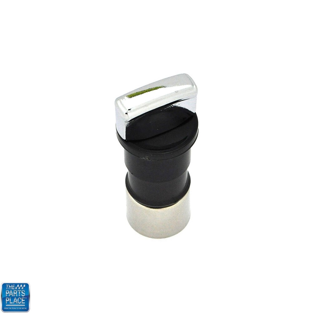 1968 Chevelle / Impala Black Cigarette Lighter Knob & Element With Chrome Handle