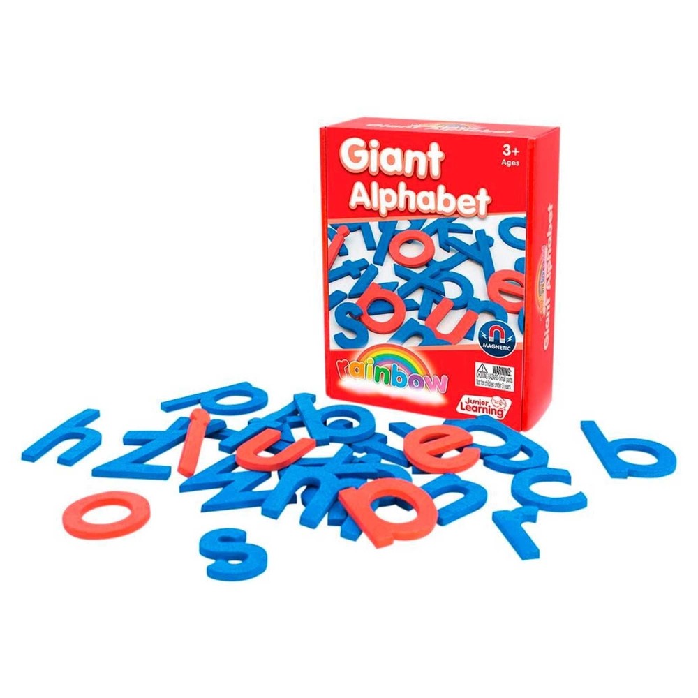 Junior Learning 606 Rainbow Giant Alphabet, Ages 3 To 4
