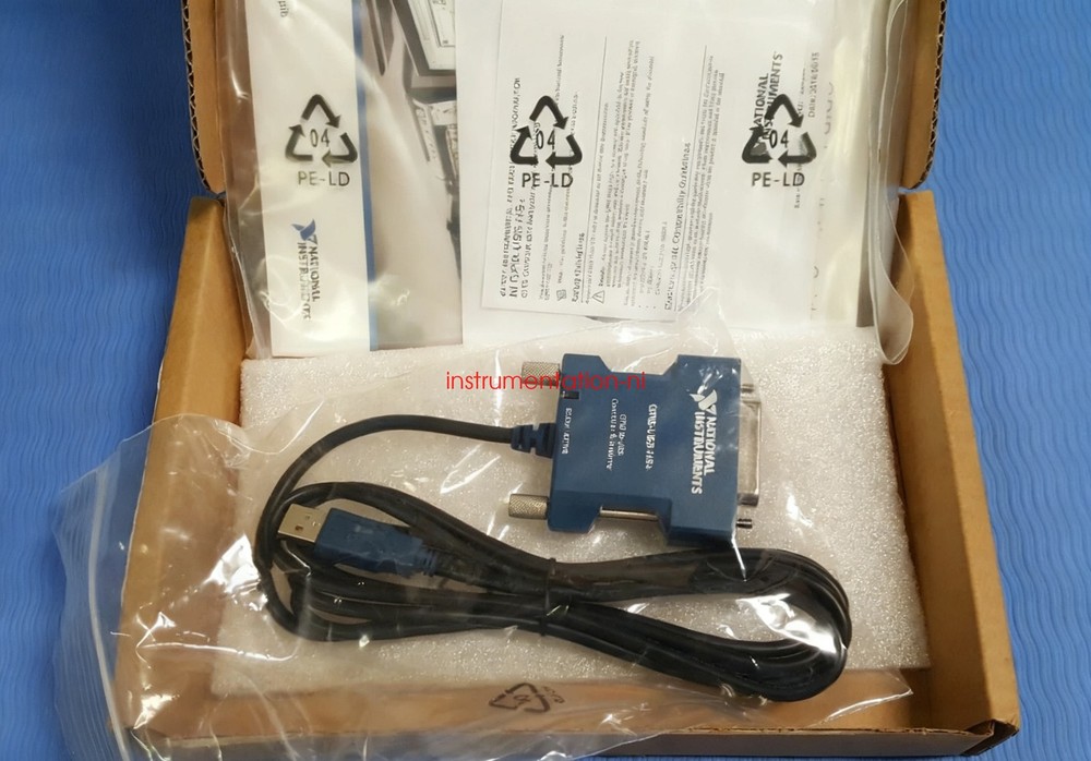 NEW - National Instruments NI GPIB-USB-HS+ Interface Controller / Analyzer