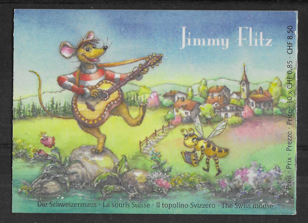 Switzerland 2010 Jimmy Flitz Booklet SB90 Complete
