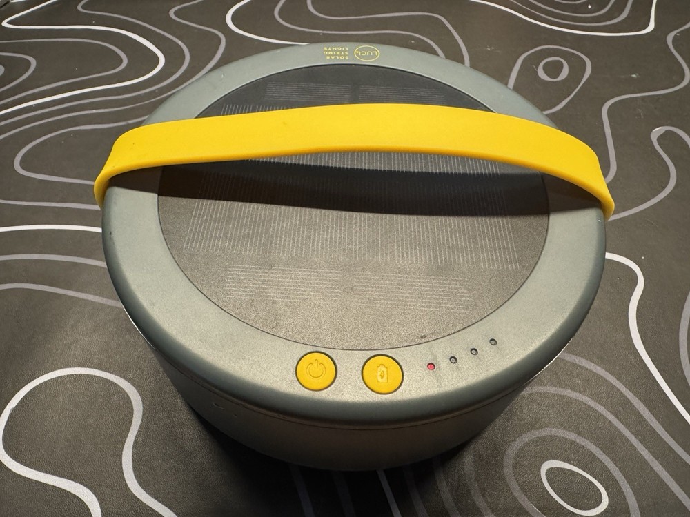 Mpowerd Luci solar string lights 44’, Warm, Black And Yellow