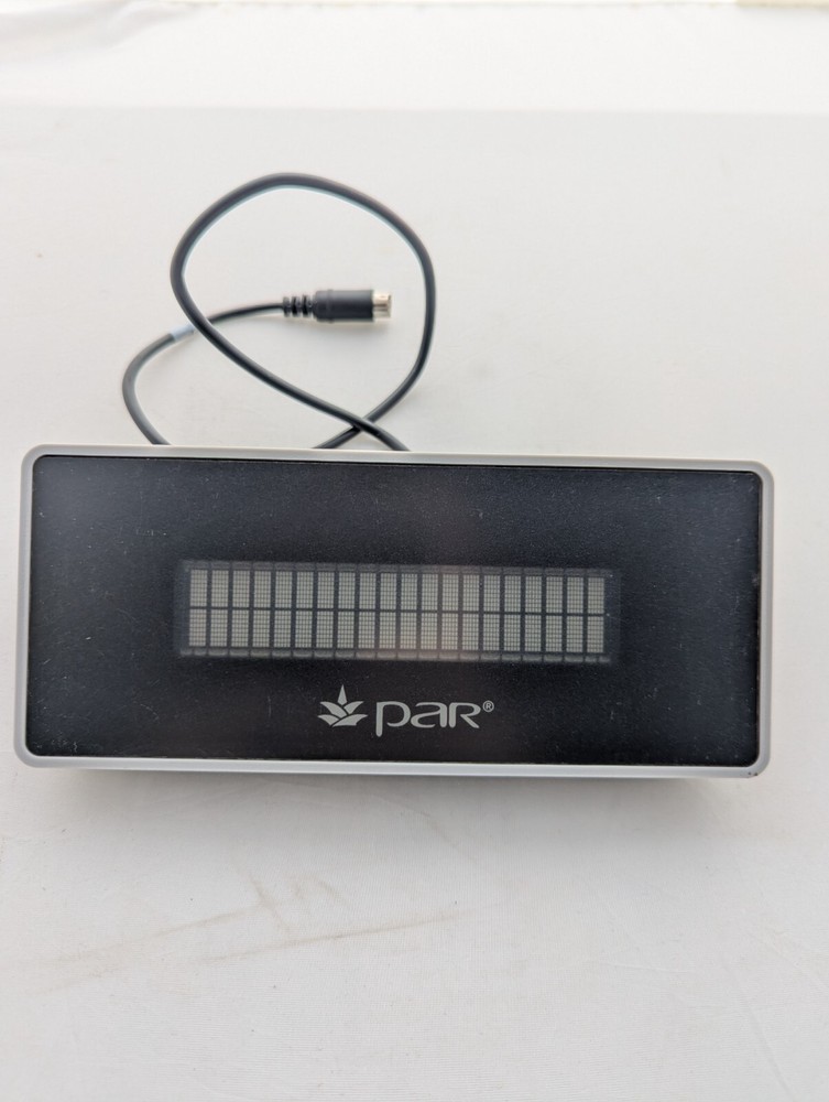 ParTech EverServ 8000 Customer Display (2x20) w/Cable