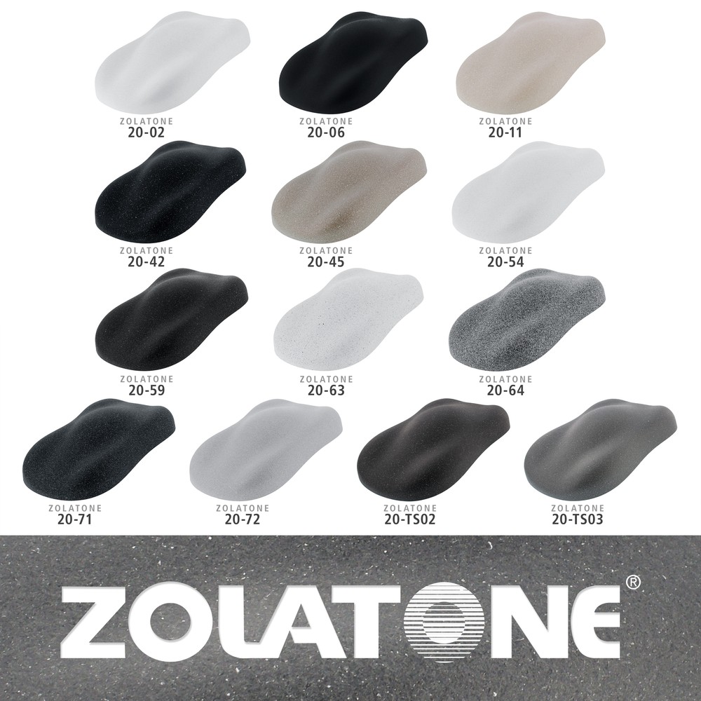 Zolatone Gray / White - 20 Series Trunk Spatter, 1 Quart