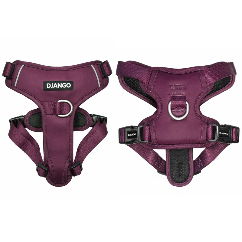 NWT Django Tahoe No Pull Dog Harness - Raspberry Purple