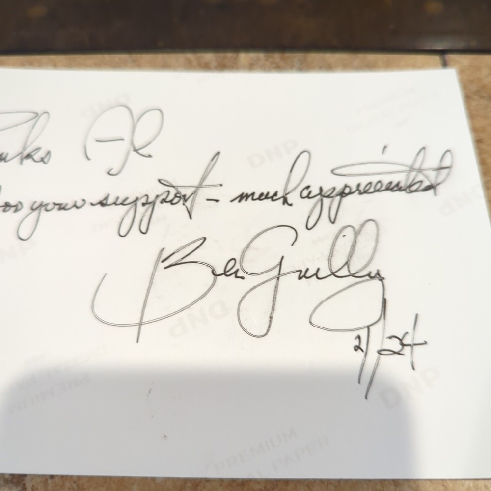 Ben Guillory- Signed Photograph