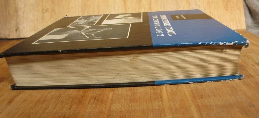 Vintage 1968 Machine Tool Technology 3rd Edition By McCarthy And Smith
