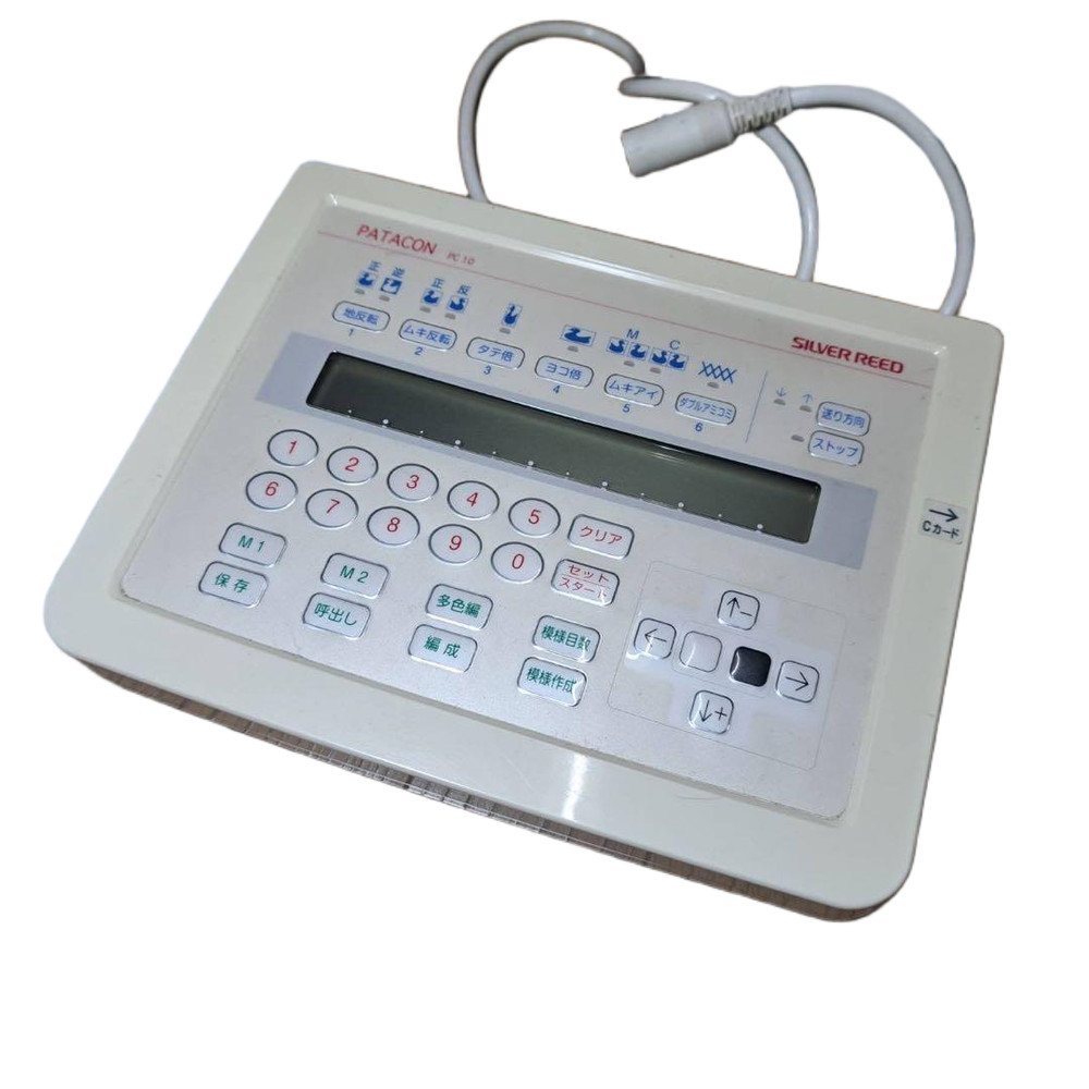 Silver Reed PC10 Pattern Controller for Electronic 100 Built‑in Patterns + Card