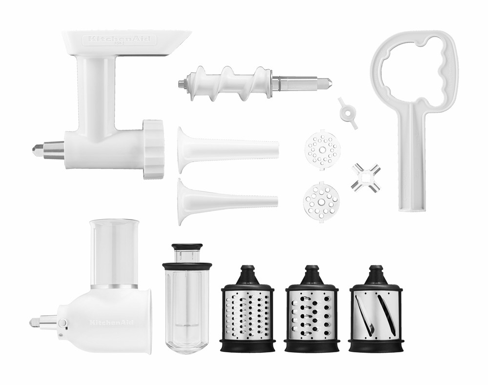 KitchenAid KSMGSSA Mixer Attachment Pack, White