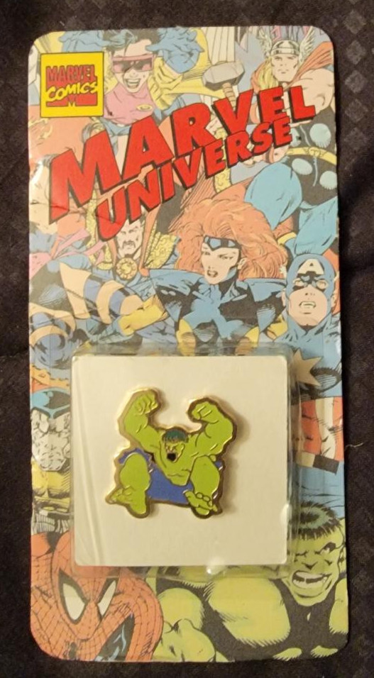 Hulk Marvel Universe Pin 1993 Series