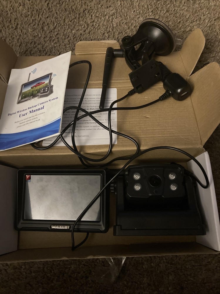 Wireless Magnetic Digital Backup Camera System