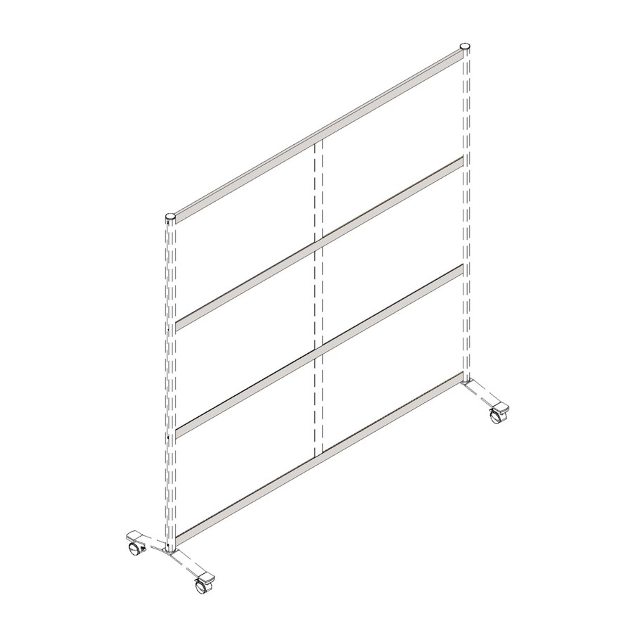 Lorell Double-wide Panel Strip for Adaptable Panel System (llr-90274) (llr90274)