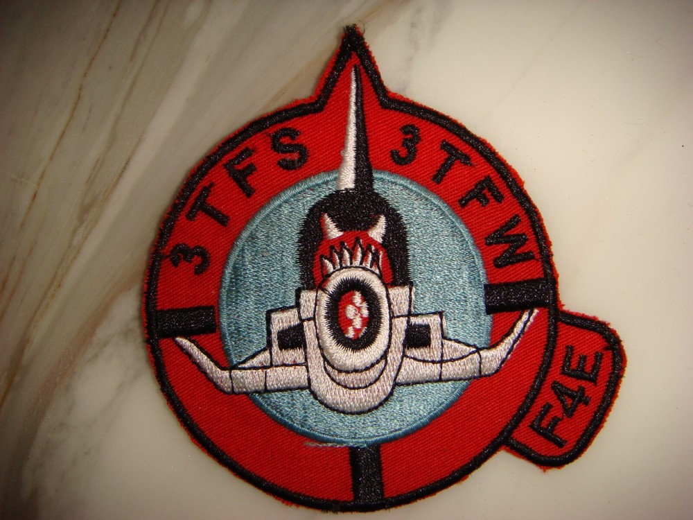 US 3rd TACTICAL FIGHTER SQUADRON, VIETNAM WAR PATCH