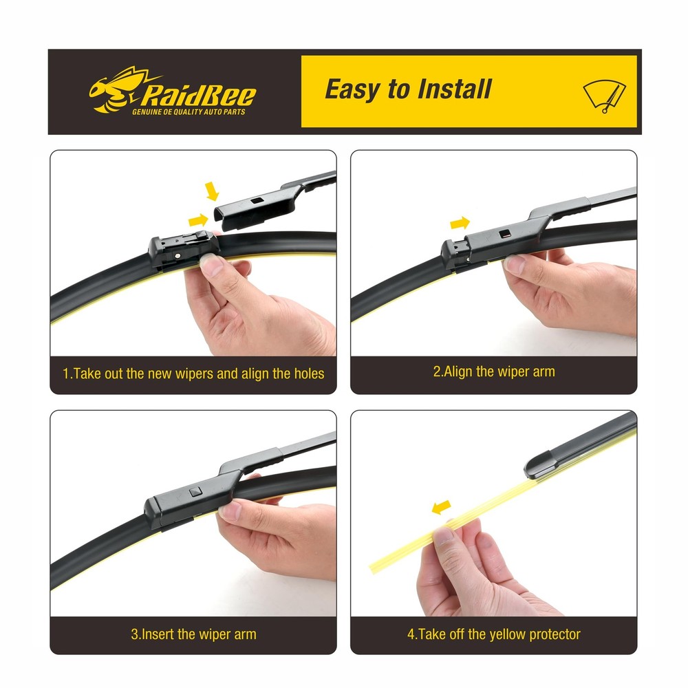 "26" & 23" Windshield Wiper Blades for Benz ML, GLE, GL Class 20122017"