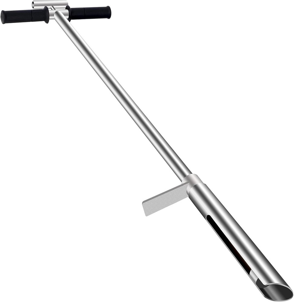 40-Inch Soil Sampler Probe - Easy Soil Extraction with Ejector & Foot Pedal
