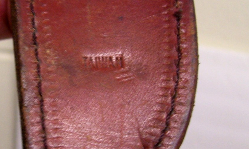 Sharp Small Knife Brown Leather Sheath Scabbard Case