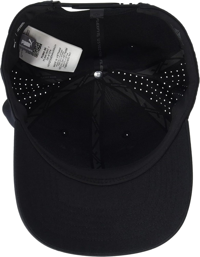 Men's Tech P Snapback Cap One Size, Puma Black