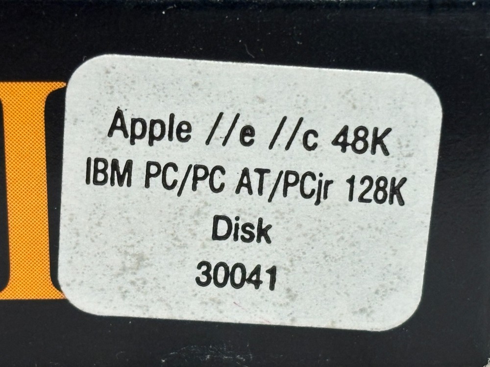 Sargon 3 III Computer Chess Software - Apple & IBM PC 5.25" Floppy Disk