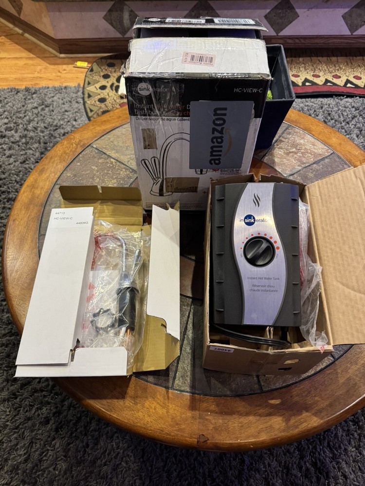 InSinkErator View Instant Hot & Cold Water Dispenser System, HC-View-C—Open Box