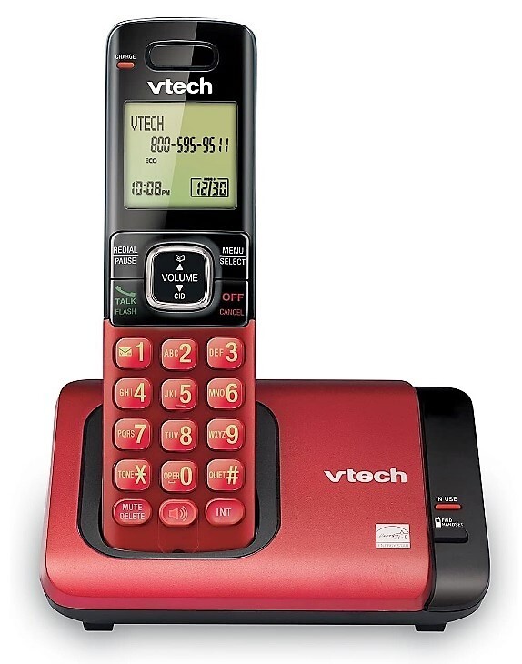 VTech DECT 6.0 Red Cordless Handset CS6719-16