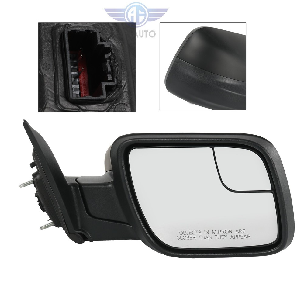 Power Mirror For Ford Explorer 2011-2015 Right Side Manual Fold Textured Black