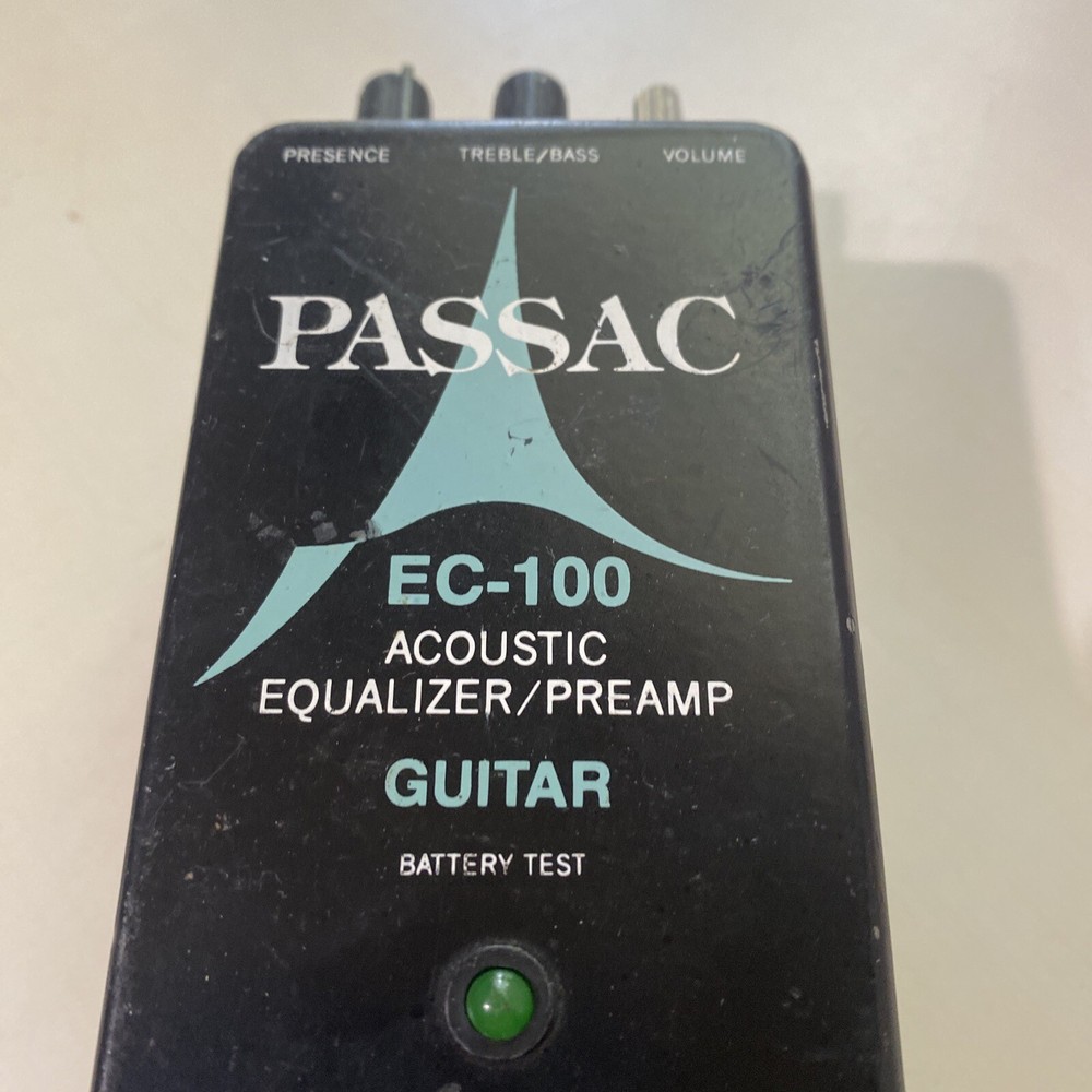 Passac EC-100 Acoustic Equalizer Guitar Preamp