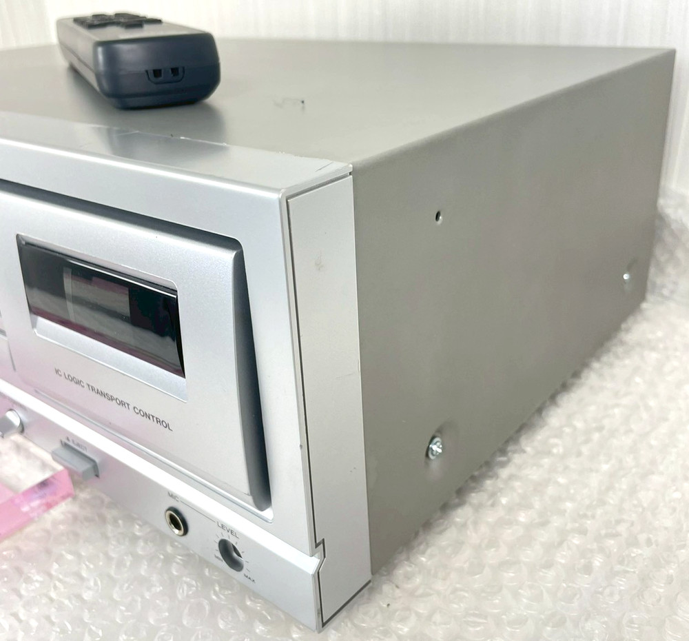 TEAC AD-850 CD Cassette Deck Combo Player With Remote Tested Working