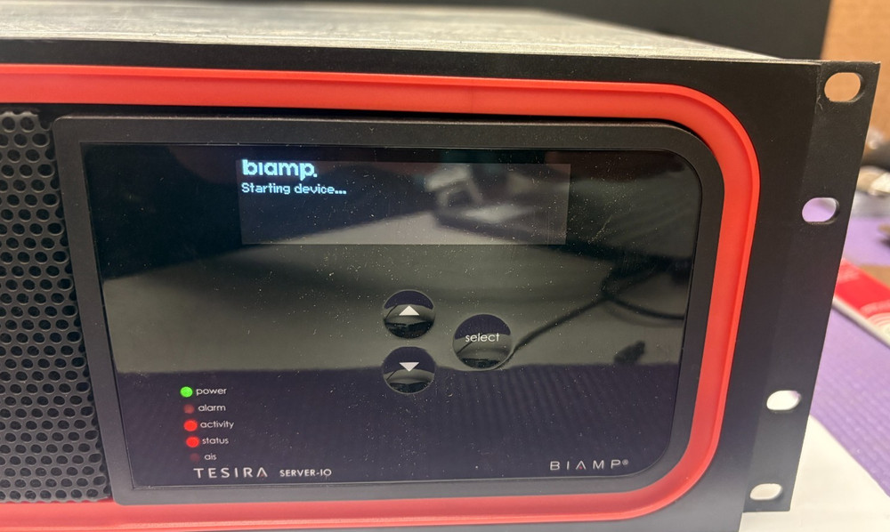 BIAMP TESIRA SERVER-IO (WITH CARDS)