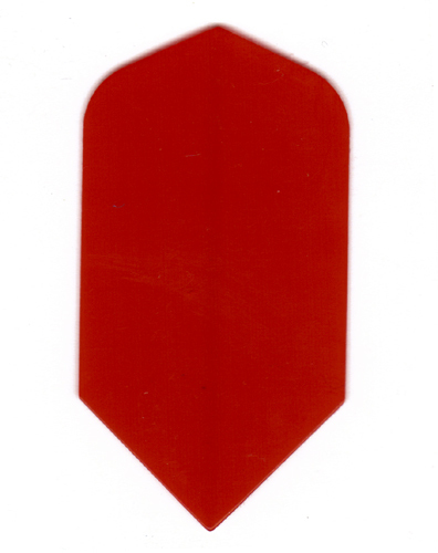 Dart Flights - 5 Ameridarts Solid Red Slim Sets