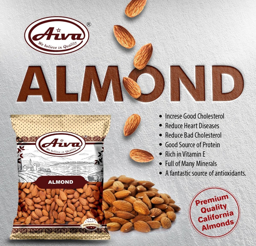 Aiva Raw Almonds 5 LB