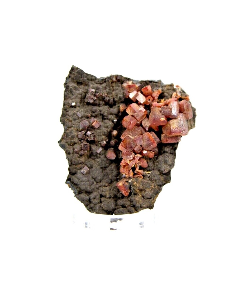Vanadinite Mineral; Natural Crystal Cluster - 56mm