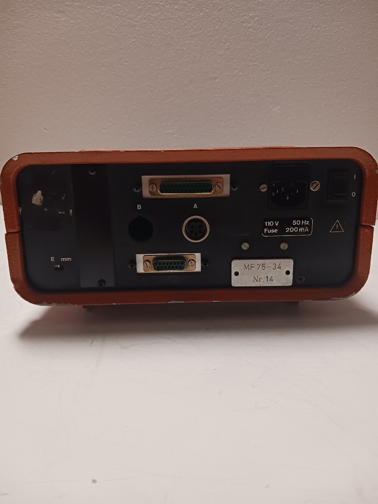 TESATRONIC TTD60 TESATRONIC LENGTH MEASURING READOUT CONTROLLER