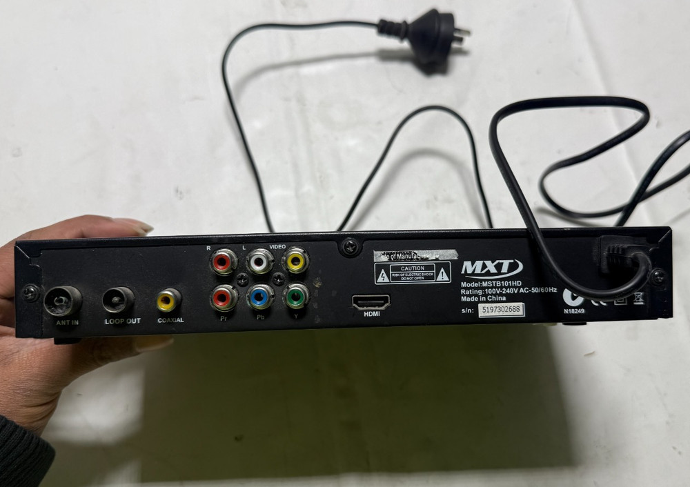 MXT HD Digital Set Top Box DV3 T