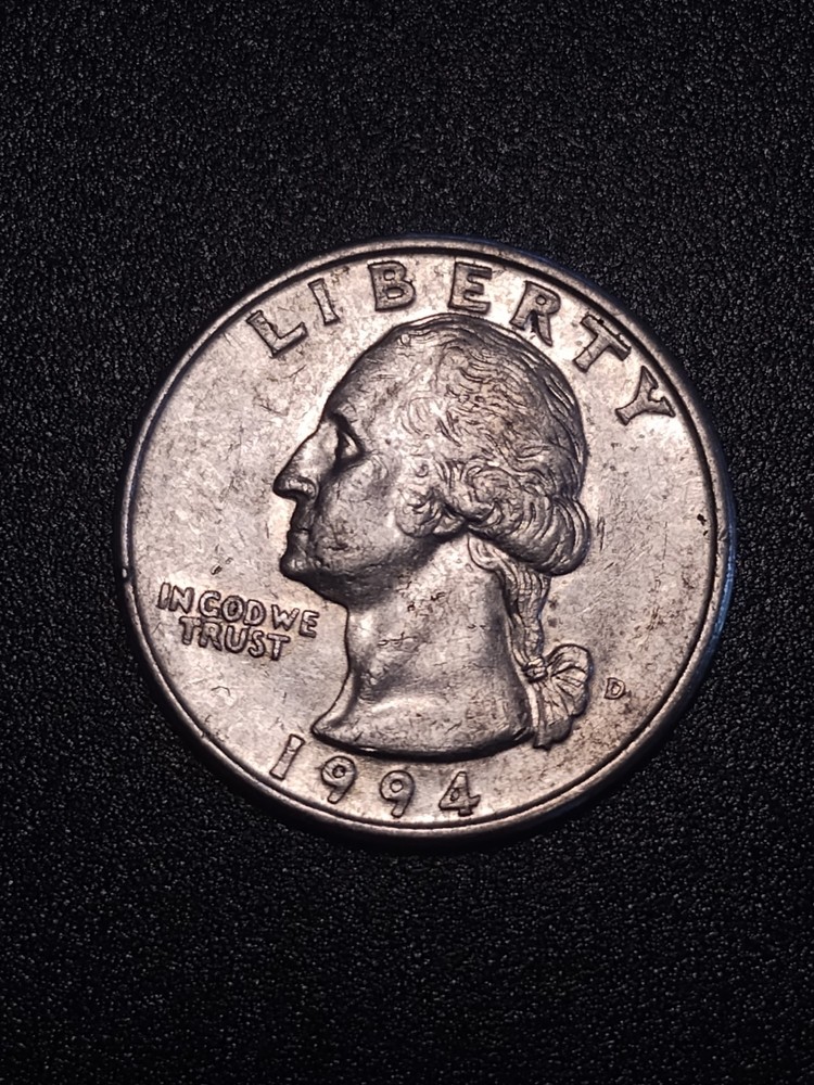 1994D Washing 25 cent, errors